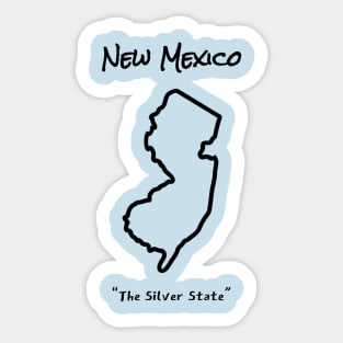 Truly New Mexico Sticker